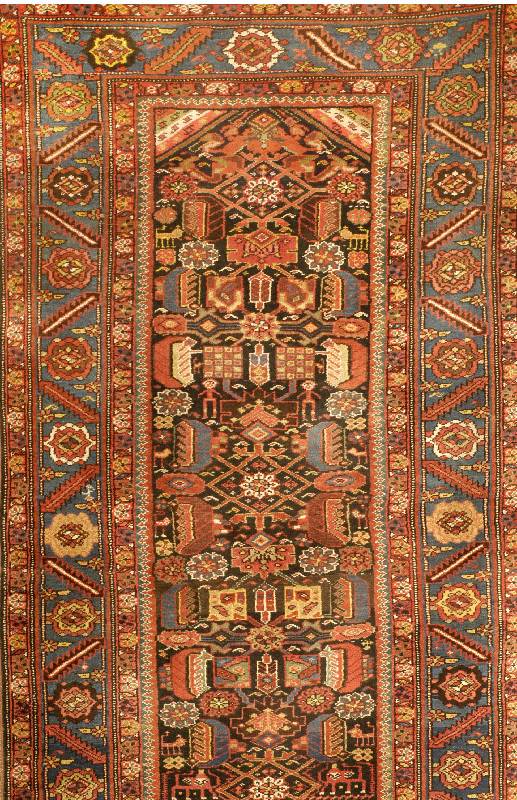Khorassan Kordi, Persien, um 1900, Wolle auf Wolle, ca. 478 x 109 cm, Schätzwert: 3200.- EURO, EHZ: 2, altersbedingt in einen se hr guten ...