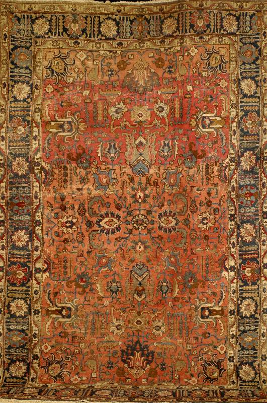 Tabriz alt, Persien, um 1930, Wolle auf Baumwolle, ca. 303 x 197 cm, SchÄtzwert: 1700.- EURO, EHZ: 4, ausgefallenes Muster, sch Öne dekorative ...
