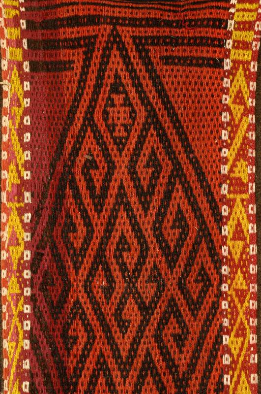 Zeltband, Persien, ca. 50 Jahre, Wolle auf Wolle, ca. 1400 x 35 cm, SchÄtzwert: 950.- EURO, EHZ: 3