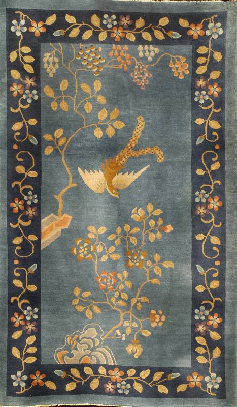 Peking Alt, China, um 1910/20, Wolle auf Baumwolle, ca. 210 x 127 cm, SchÄtzwert: 5000.- EURO, EHZ: 2-3