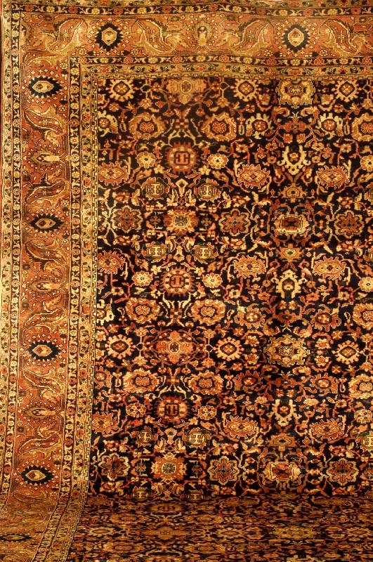 Nanaj, Persien, ca. 40 Jahre, Wolle auf Baumwolle, ca. 416 x 312 cm, SchÄtzwert: 4500.- EURO, EHZ: 2, Fachkundig restauriert, a nsonsten bestens ...