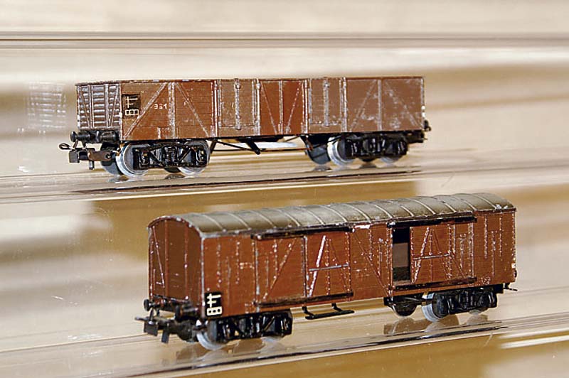Offener GÜterwagen, MÄrklin, 40er Jahre, Spur HO, Nr. 331/1, Guß, altersebd. in sehr gutem Zustand, selten, sammelw.