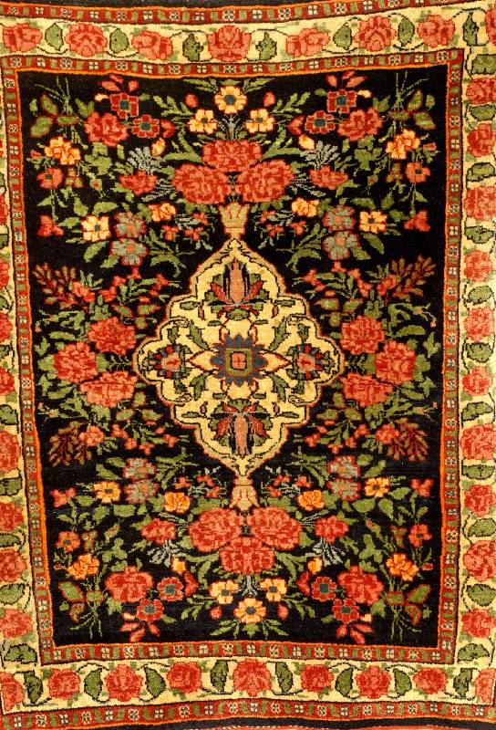 Bidjar Alt, Persien, um 1930, Wolle auf Baumwolle, ca. 96 x 72 cm, SchÄtzwert: 1400.- EURO, EHZ: 3, dekorativ, SammlerstÜck