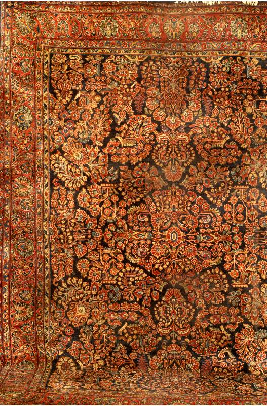 Sarogh Us Re Import Westpersien, um 1900/19 10, Pflanzenfarben, feine Wolle auf Baumwolle, ca. 348 x 257 cm, SchÄtzwert: 11000,- EURO, E hz: 3 ...