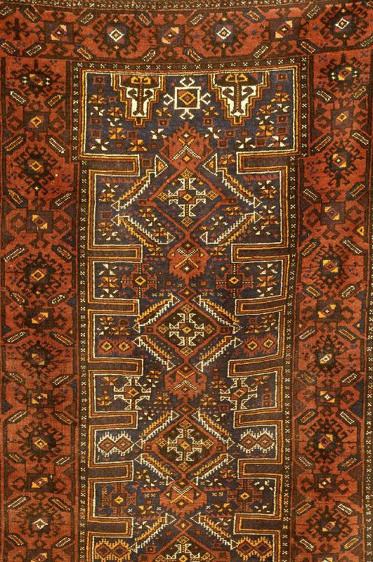 Belutsch, Persien, ca. 60 Jahre, Wolle auf Wolle, ca. 196 x 105 cm, SchÄtzwert: 1050.- EURO, EHZ: 3