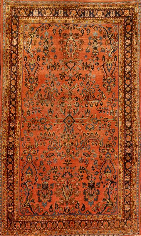 Sarogh US-Re Import, Persien, um 1910, Wolle auf Baumwolle, ca. 220 x 136 cm, SchÄtzwert: 5500.- EURO, EHZ: 3, altersbedingt in einen guten ...