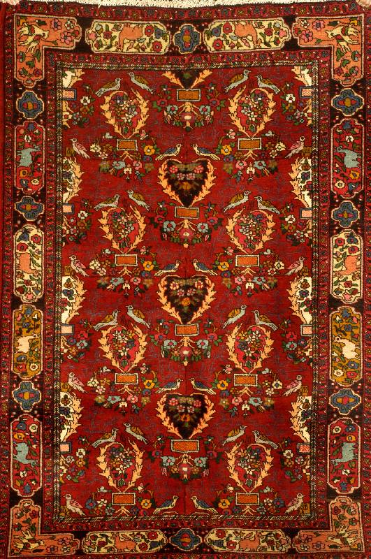 Goltogh Alt, Persien, um 1940, Wolle auf Baumwolle, ca. 200 x 137 cm, SchÄtzwert: 1800.- EURO, EHZ: 2, sehr guter Zustand, selte nes Muster.