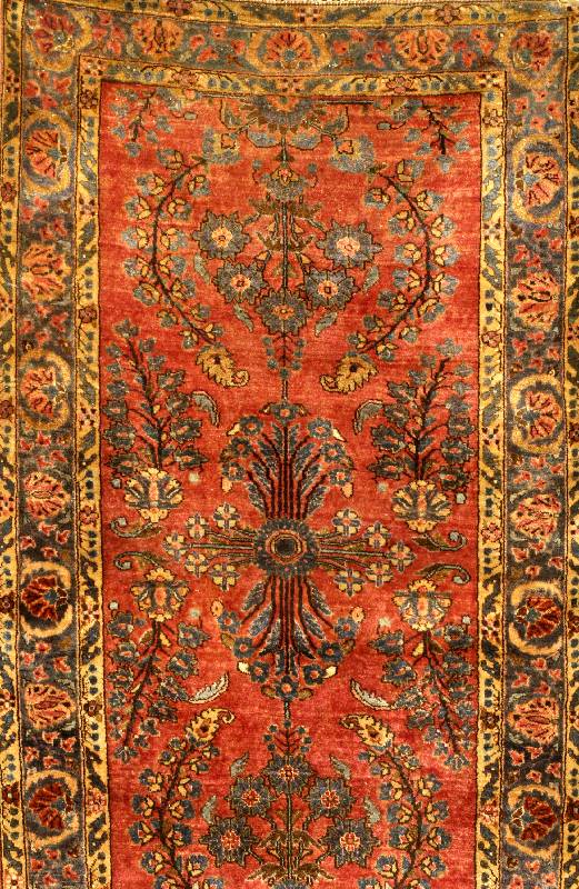 Sarogh USA Reimport, Persien, um 1900, Wolle auf Baumwolle, ca. 153 x 83 cm, SchÄtzwert: 2900.- EURO, EHZ: 3 (altersbedingt gut erhalten), ...