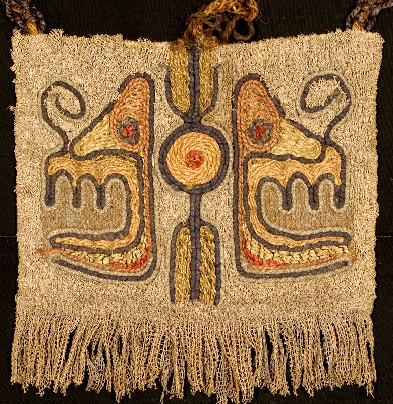 Zeltbehang, SÜdamerika, um 1900, ca. 53 x 41 cm, SchÄtzwert: 1100.- EURO, EHZ: 3