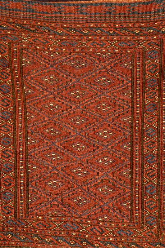 Sumakh Tasche Alt, Persien, um 1920, Wolle auf Wolle, ca. 67 x 62 cm, SchÄtzwert: 1000.- EURO, EHZ: 2