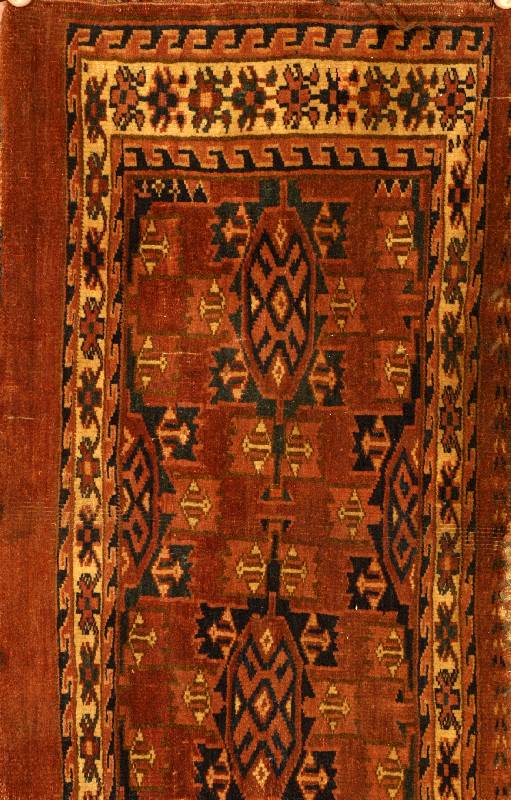 Torba Antik, Turkmenistan, um 1900, Wolle auf Wolle, ca. 73 x 37 cm, SchÄtzwert: 1000.- EURO, EHZ: 2-3