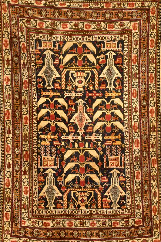 Zakini alt, Afghanistan, um 1920, Wolle auf Wolle, ca. 147 x 86 cm, SchÄtzwert: 1900.- EURO, EHZ: 2, sehr guter zustand, sammelwÜrdig