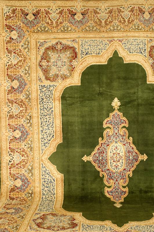 Kerman alt, Persien, um 1950, Wolle auf Baumwolle, ca. 430 x 298 cm, SchÄtzwert: 2000.- EURO, EHZ: 3-4, feine KnÜpfung, schÖne feine ...
