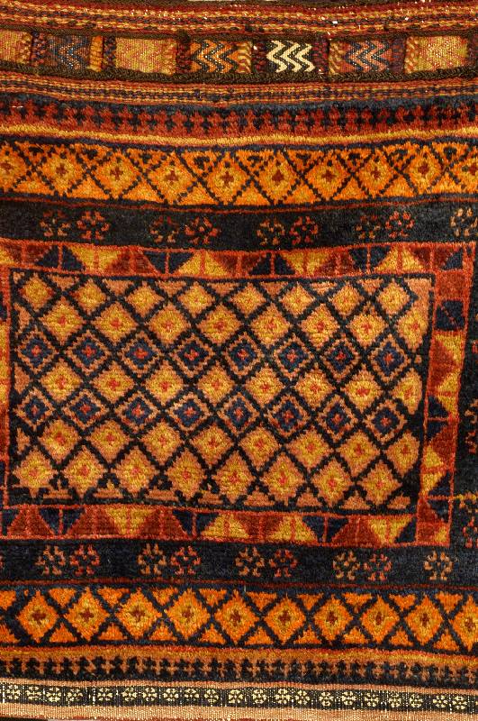 Shasavan Tasche alt, Persien, um 1920, Wolle auf Wolle, ca. 63 x 72 cm, SchÄtzwert: 950.- EURO, EHZ: 2