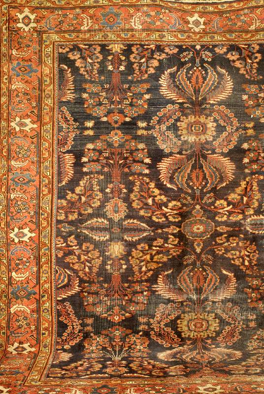 Sarogh Mahal, Persien, um 1920, Wolle auf Baumwolle, ca. 353 x 303 cm, Schätzwert: 3900.- EURO, EHZ: 5