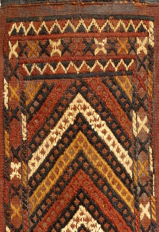 Feiltasche, Turkmenistan um 1920, Wolle auf Wolle, ca. 40 x 20 cm, EHZ: 3
