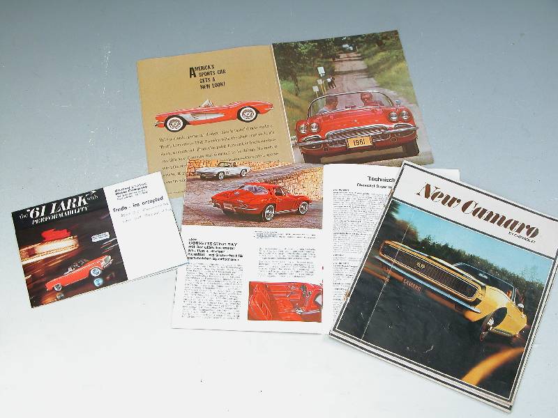 FALTPROSPEKT Lark-Automobile USA 1961 - sehr selten...