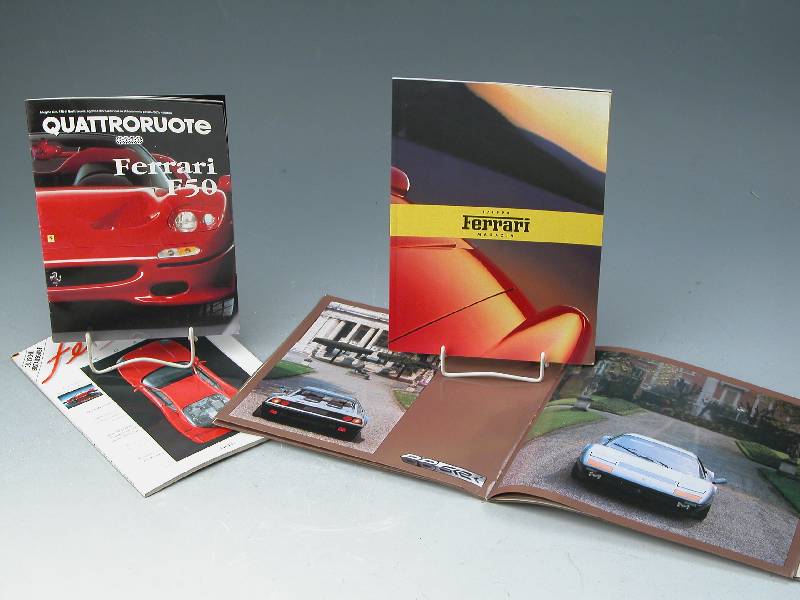 ORIGINAL PROSPEKT FERRARI 512i - sehr aufw?ndig gearbeitet, sehr selten plus FERRARI-Magazin 01/1995 in deutsch