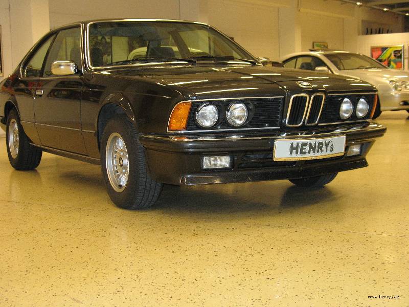 BMW 635 CSi Coup? EZ 02.10.84 Hubraum 3.406ccm, 6-Zylinder, Automatic mit 3 Vorwahlmöglichkeiten (S-E-3.2.1), Laufleistung 163.618 km, 160 kW/5200 ...