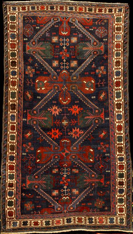 Seichur antik, Ostkaukasus, 227 x 130cm. Ende 19.Jahrhundert. SchÄtzwert: 9000.-Euro. e Wolle geknÜpft auf Wolle, ca. 227 x 130 cm, feine bis ...
