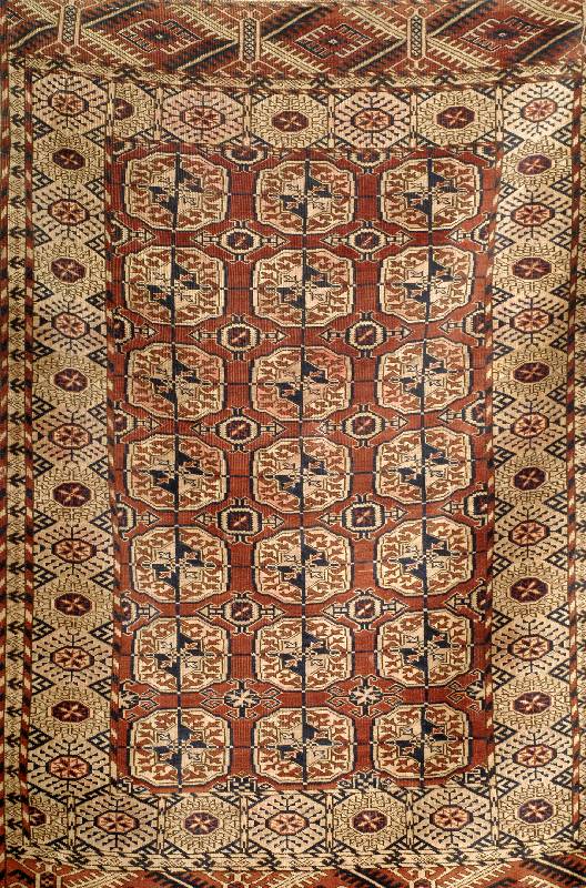 Buchara antik, Rußland, um 1910, Wolle auf Wolle, ca. 151 x 102 cm, SchÄtzwert: 950.- EURO, EHZ: 3