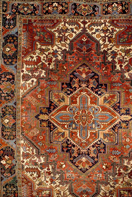 Heriz alt, Persien, um 1930, Wolle auf Baumwolle, ca. 306 x 236 cm, SchÄtzwert: 3500.- EURO, EHZ: 2-3