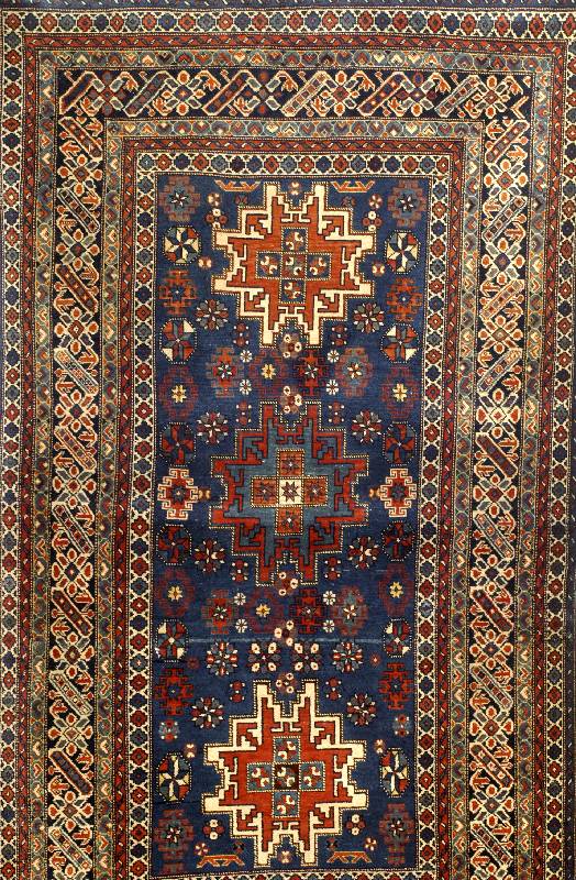 Schirwan, Rußland, um 1945, Wolle auf Baumwolle, ca. 171 x 95 cm, SchÄtzwert: 2700.- EURO, 2-3