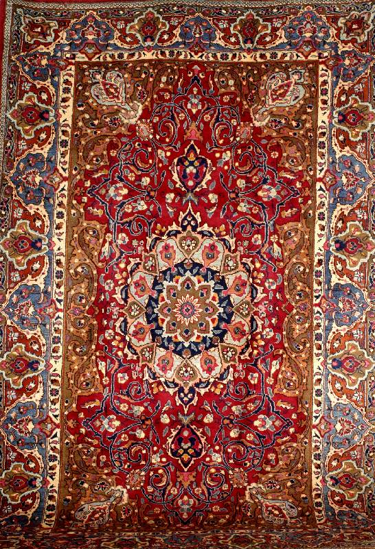 Mesched, Persien, ca. 40 Jahre, Wolle auf Baumwolle, ca. 303 x 196 cm, SchÄtzwert: 1100.- EURO, EHZ: 2