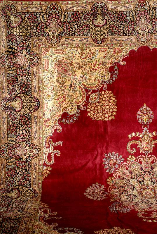 Kerman, Persien, um 1945, Wolle auf Baumwolle, ca. 512 x 395 cm, SchÄtzwert: 7500.- EURO, EHZ: 3-4