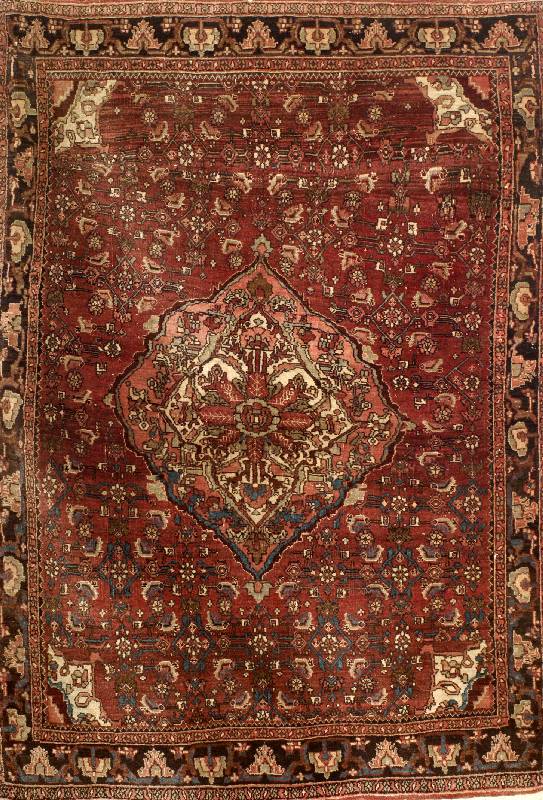 Bidjar alt, Persien, um 1920, Wolle auf Baumwolle, ca. 157 x 109 cm, SchÄtzwert: 2400.- EURO, EHZ: 3