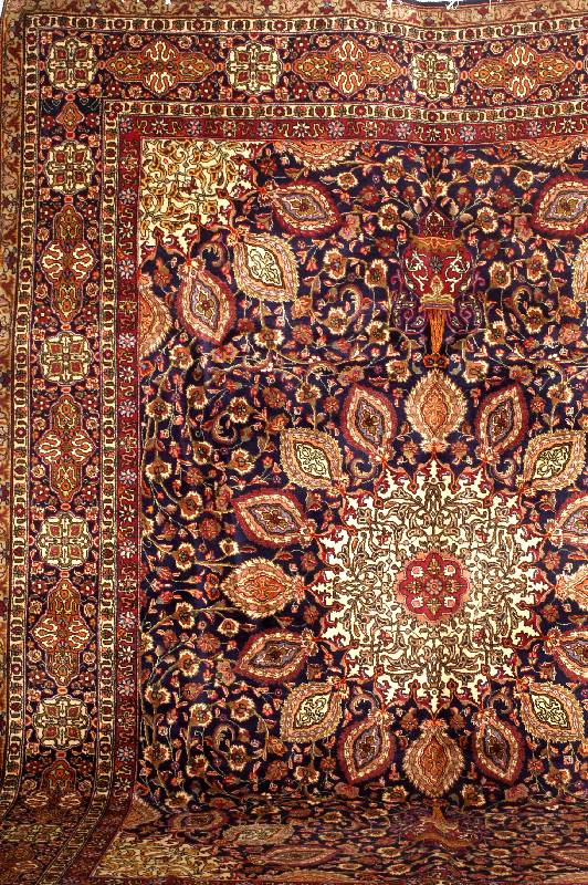 TÄbriz alt, Persien um 1950, Wolle auf Baumwolle, ca. 388 x 297 cm, EHZ: 2-3