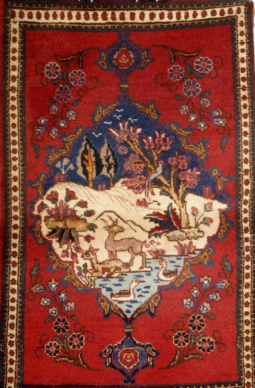 TÄbriz alt, Persien, ca. 50 Jahre, Wolle auf Baumwolle, ca. 130 x 83 cm, SchÄtzwert: 950.- EURO, EHZ: 3