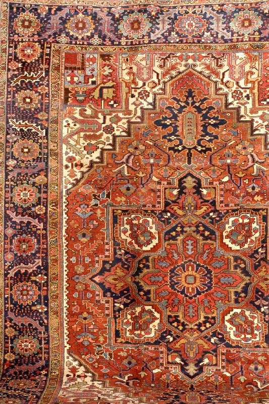 Heriz, Persien um 1940, Wolle auf Baumwolle, ca. 370 x 275 cm, EHZ: 3