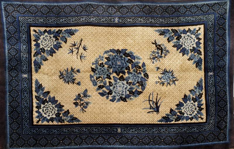 Pao Tow, China, um 1900, Wolle auf Baumwolle, ca. 174 x 263 cm, SchÄtzwert: 7500.- EURO, EHZ: 2-3 (guter Zustand), selten und sammelwÜrdig, ...