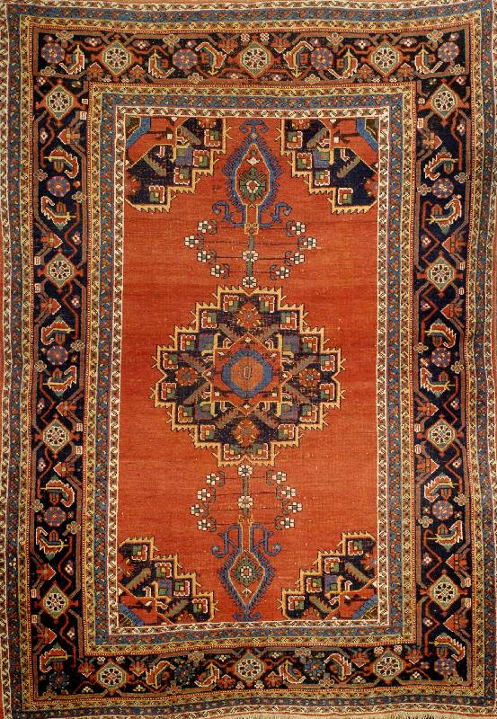Afshar antik, Persien, um 1900, Wolle auf Baumwolle, ca. 206 x 146 cm, SchÄtzwert: 1900.- EURO, EHZ: 3-4