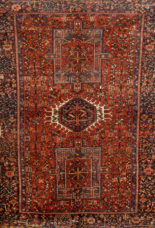 Garadje alt, Persien, um 1940, Wolle auf Baumwolle, ca. 190 x 145 cm, SchÄtzwert: 1900.- EURO, EHZ: 2-3