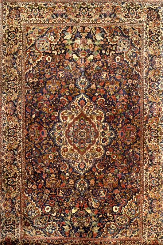 Gazwin alt, Persien um 1920, Korkwolle, ca. 288 x 185 cm, EHZ: 2