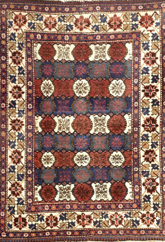 Afshar, Persien um 1920, Wolle auf Baumwolle, ca. 146 x 111 cm, EHZ: 3-4