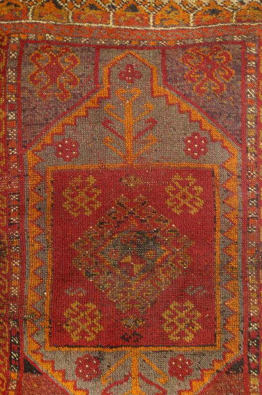 Yastik antik, TÜrkei um 1900, Wolle auf Wolle, ca. 90 x 50 cm, EHZ: 4