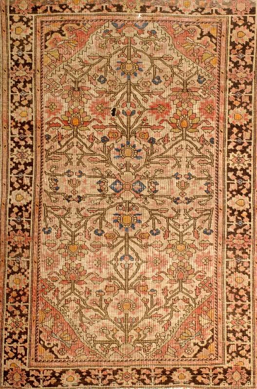 Farahan antik, Persien um 1900, Wolle auf Baumwolle, ca. 139 x 90 cm, EHZ: 4, kleines Loch