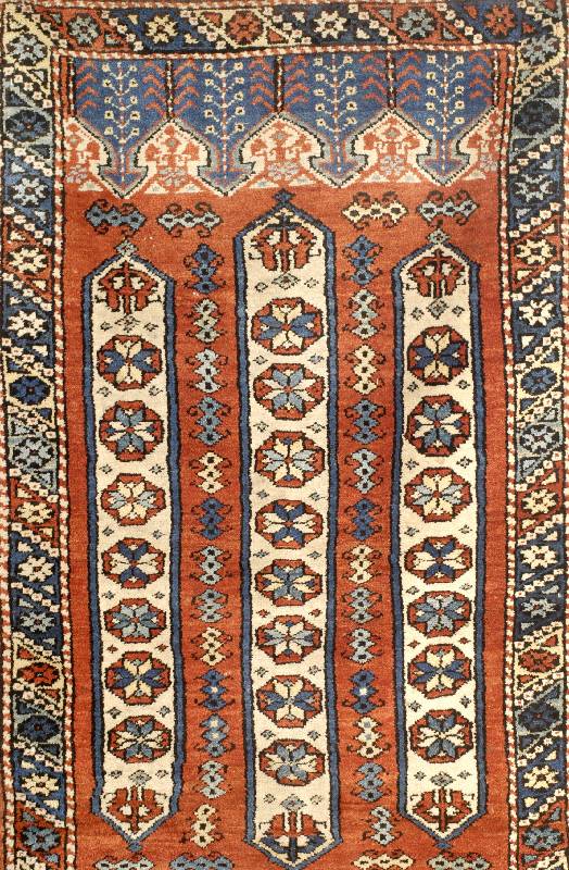 Kazak Alt, TÜrkei um 1940, Wolle auf Wolle, ca. 143 x 82 cm, EHZ: 2