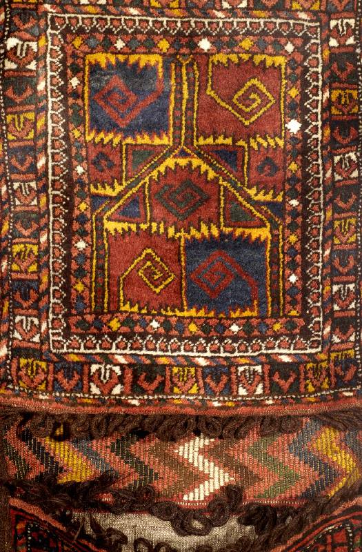 Ersari Hybe alt, Turkmenistan um 1920, Wolle auf Wolle, ca. 130 x 57 cm, EHZ: 2