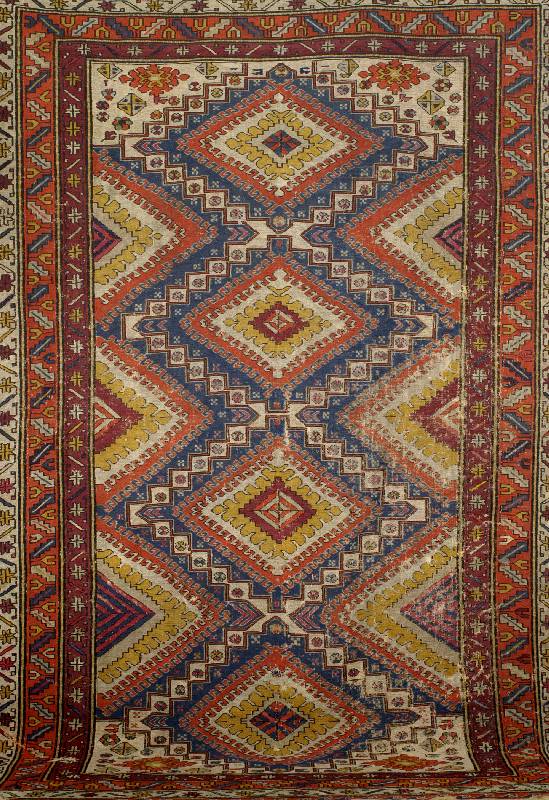 Sumakh alt, Rußland, um 1930, Wolle auf Wolle, ca. 254 x 170 cm, SchÄtzwert: 1500.- EURO, EHZ: 4