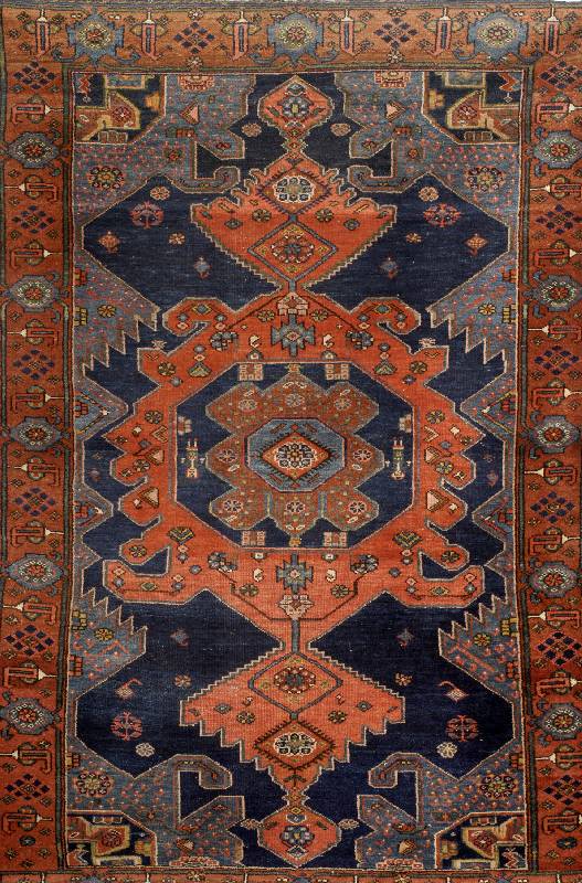 Shasavan, Persien, ca. 50 Jahre, Wolle auf Baumwolle, ca. 202 x 137 cm, SchÄtzwert: 950.- EURO, EHZ: 2-3