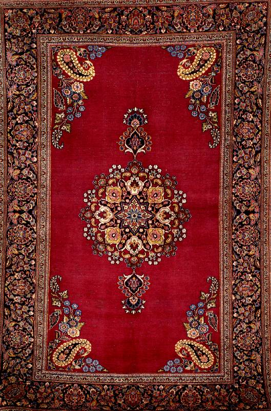 Keschan Alt, Persien, um 1930, Wolle auf Baumwolle, ca. 196 x 131 cm, SchÄtzwert: 3500.- EURO, EHZ: 4