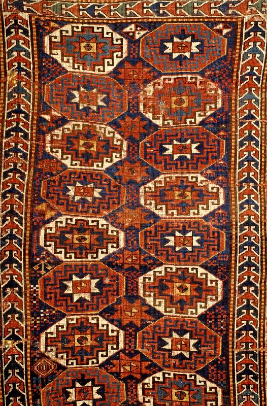 Gendje antik, Kaukasus, ende 19.Jahrhundert, Wolle auf Wolle, ca. 184 x 106 cm, SchÄtzwert: 3400.- EURO, EHZ: 4