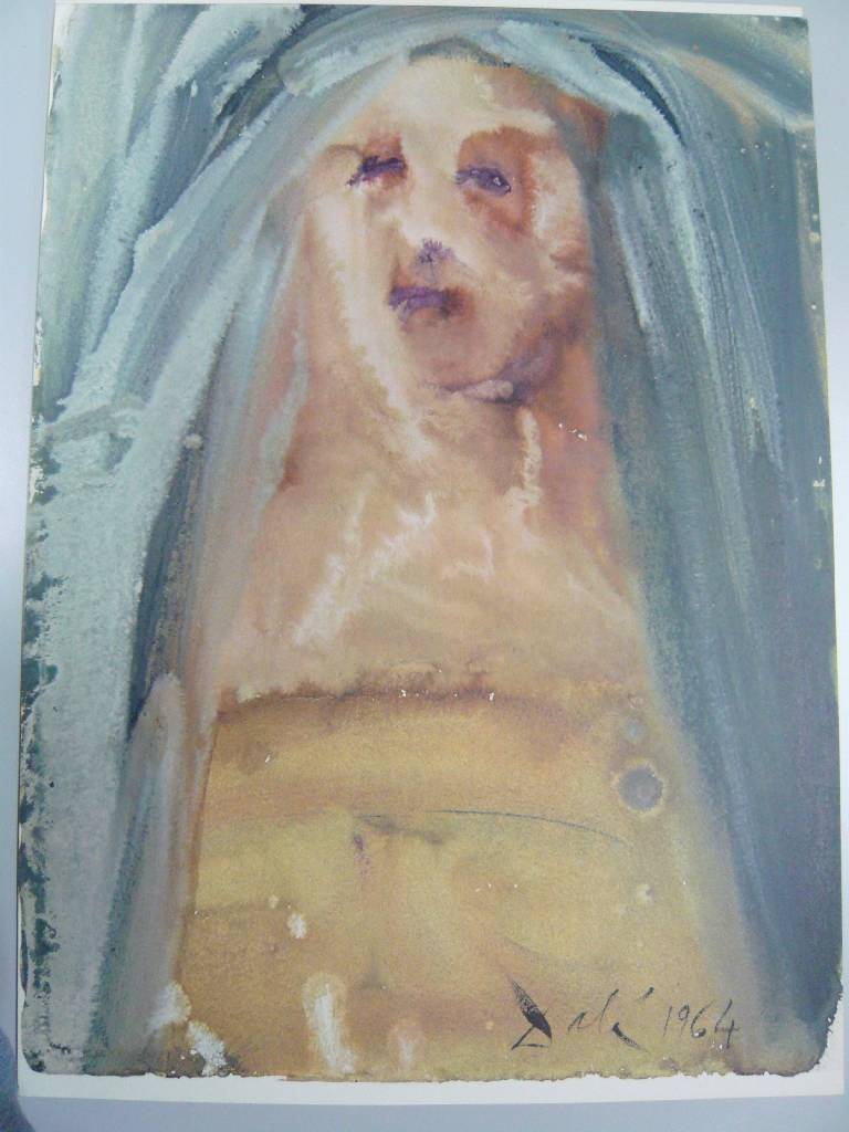 Detail b: Dali, Salvador, 1904-1989, 3 Lithographien aus Biblia Sacra, Sumptibus et Typis Rizzoli 1967, aus Band II, in der Darstellung sign. sog. ...