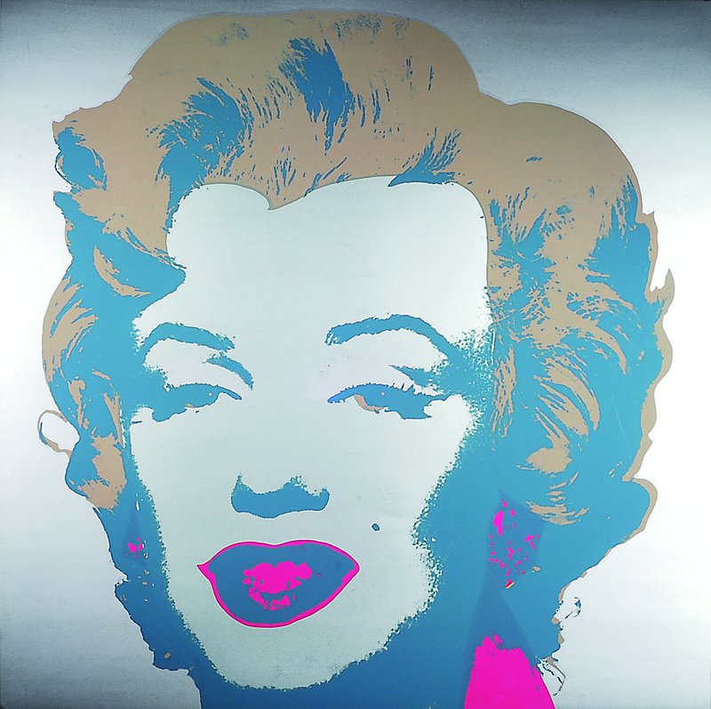 Marilyn, Farbsiebdruck nach Andy Warhol, rückseitig gestempelt Ed. Sunday B. Morning, und: Fill in Your own signature, ca. 91x91cm