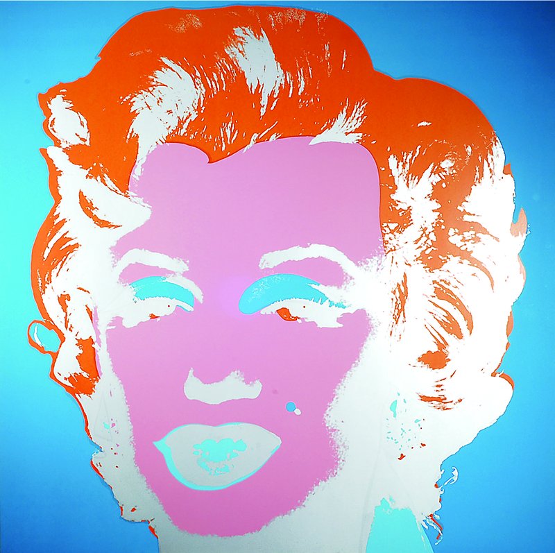 Marilyn, Farbsiebdruck nach Andy Warhol, rückseitig gestempelt Ed. Sunday B. Morning, und: Fill in Your own signature, ca. 91x91cm