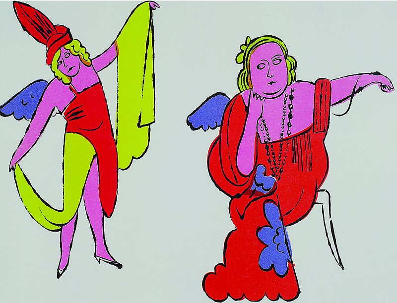 Warhol, Andy, 1928-1987, Granolithographie auf Bütten aus der Folge: In the Bottom of my garden, autorisierte Ausgabe des Museum of Art, Carnegie ...
